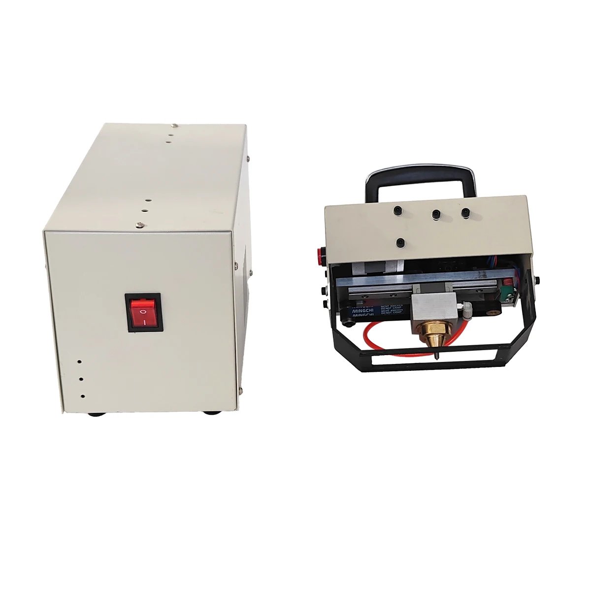 المحمولة المحمولة نقطة Peen وسم آلة الحفر 90x25 مللي متر VIN عدد التعرف على حجم صغير للنقش الدقيق