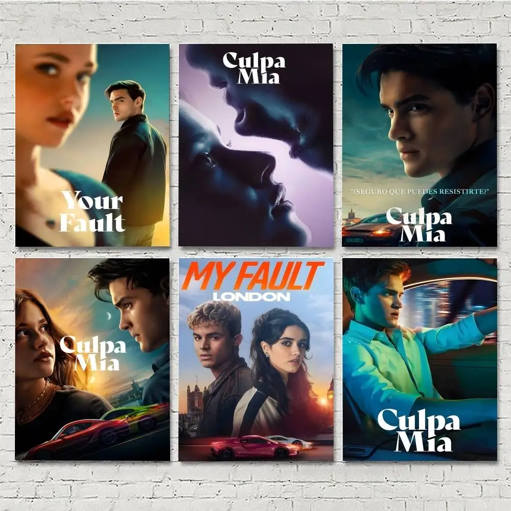 My F-Fault Anime Posters HD Print Vintage Wall Art Decor for Home Study Room