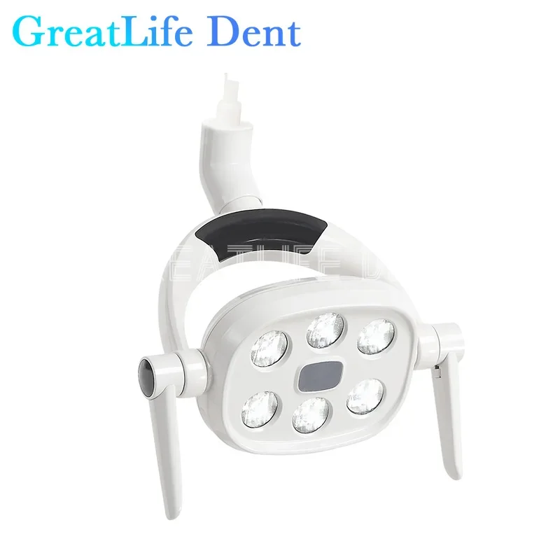 GreatLife Dent 9W 6LED Dental Oral Lamp Operation Light Reflector Shadowless Surgical Light For Dentist Chair Induction LED