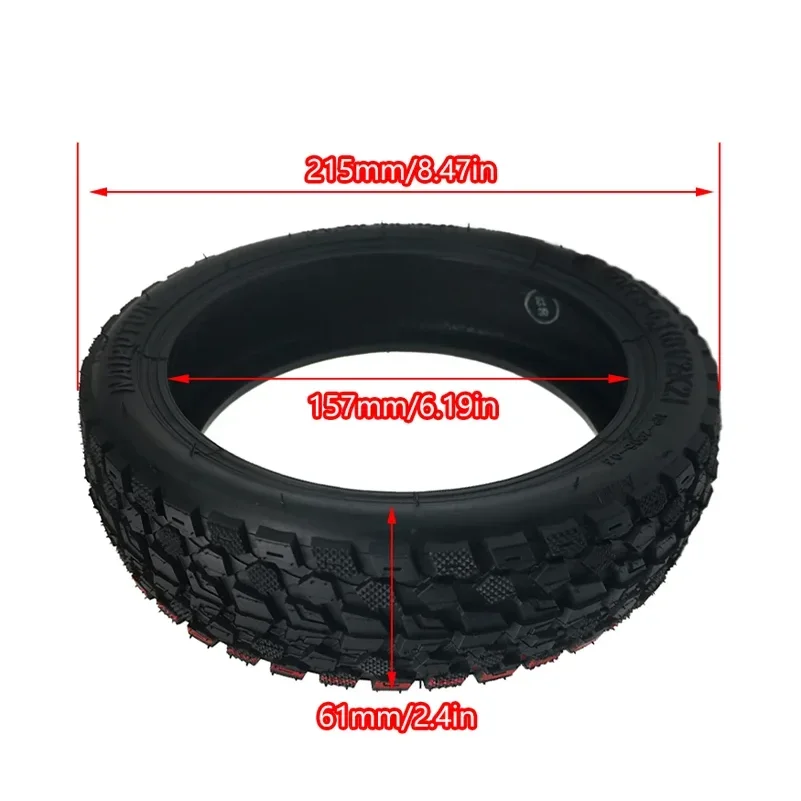 8.5 Inch 50/75-6.1 Off Road Tubeless Tire 8 1/2x2 Inner Tube for Xiaomi M365 1S Pro2 Electric Scooter 8.5\