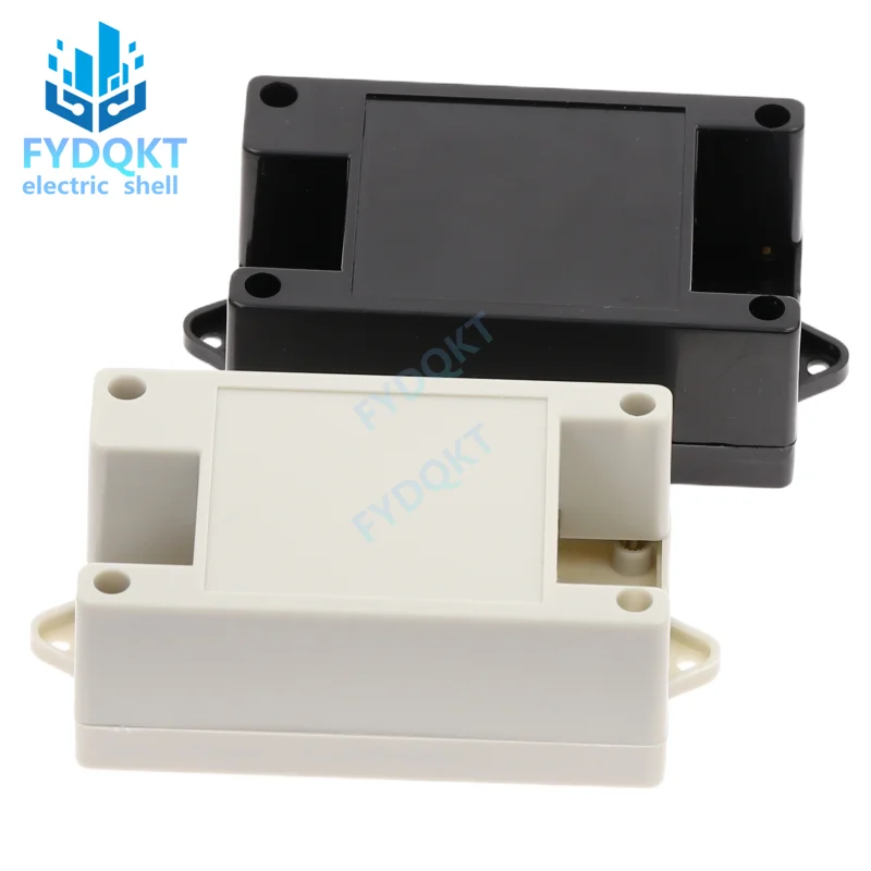 1pcs 82x50x32mm Plastic PLC industrial control box Power supply Rail type housing Instrument junction Shell Over-line Case