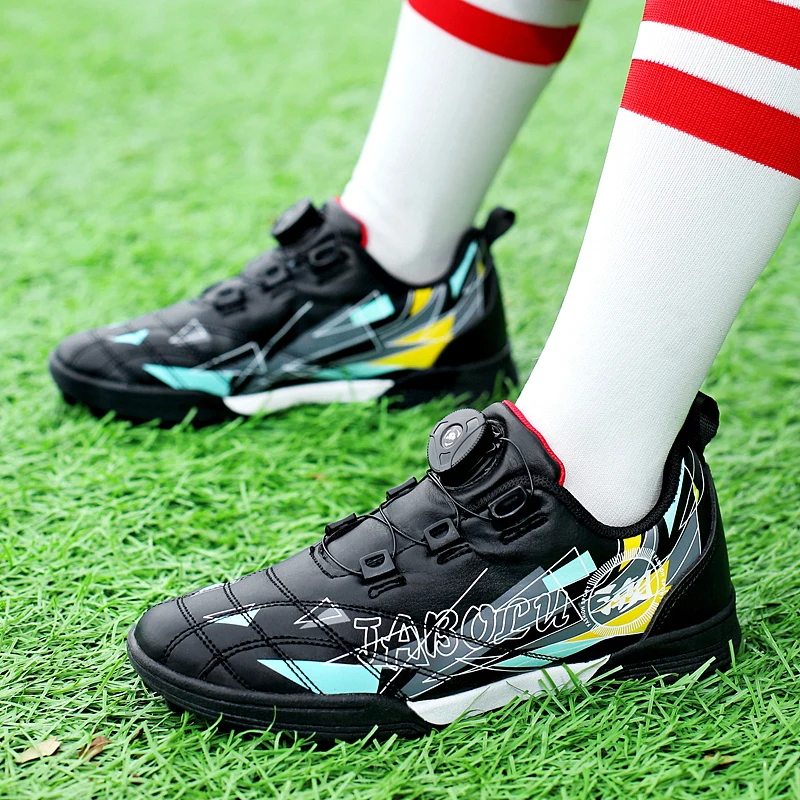 Kids Football Boots Original Indoor Training Flat Soccer Shoes Professional Children Adolescents Cleats Football Sneakers