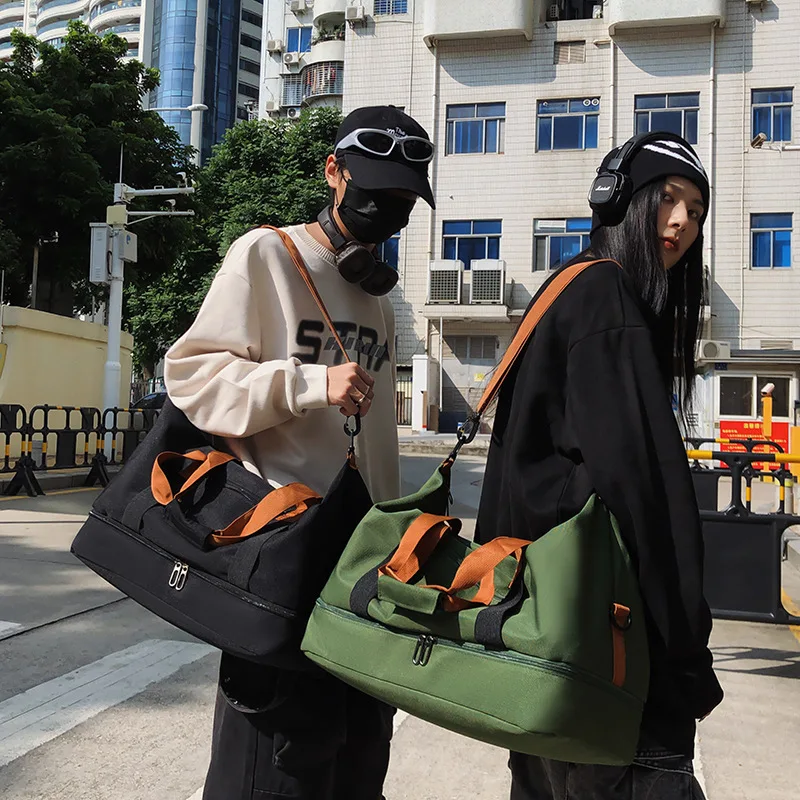 

Любители путешествий Оксфорд носить многофункциональный спортивный пакет для йоги и фитнеса большой емкости снаружи багажа