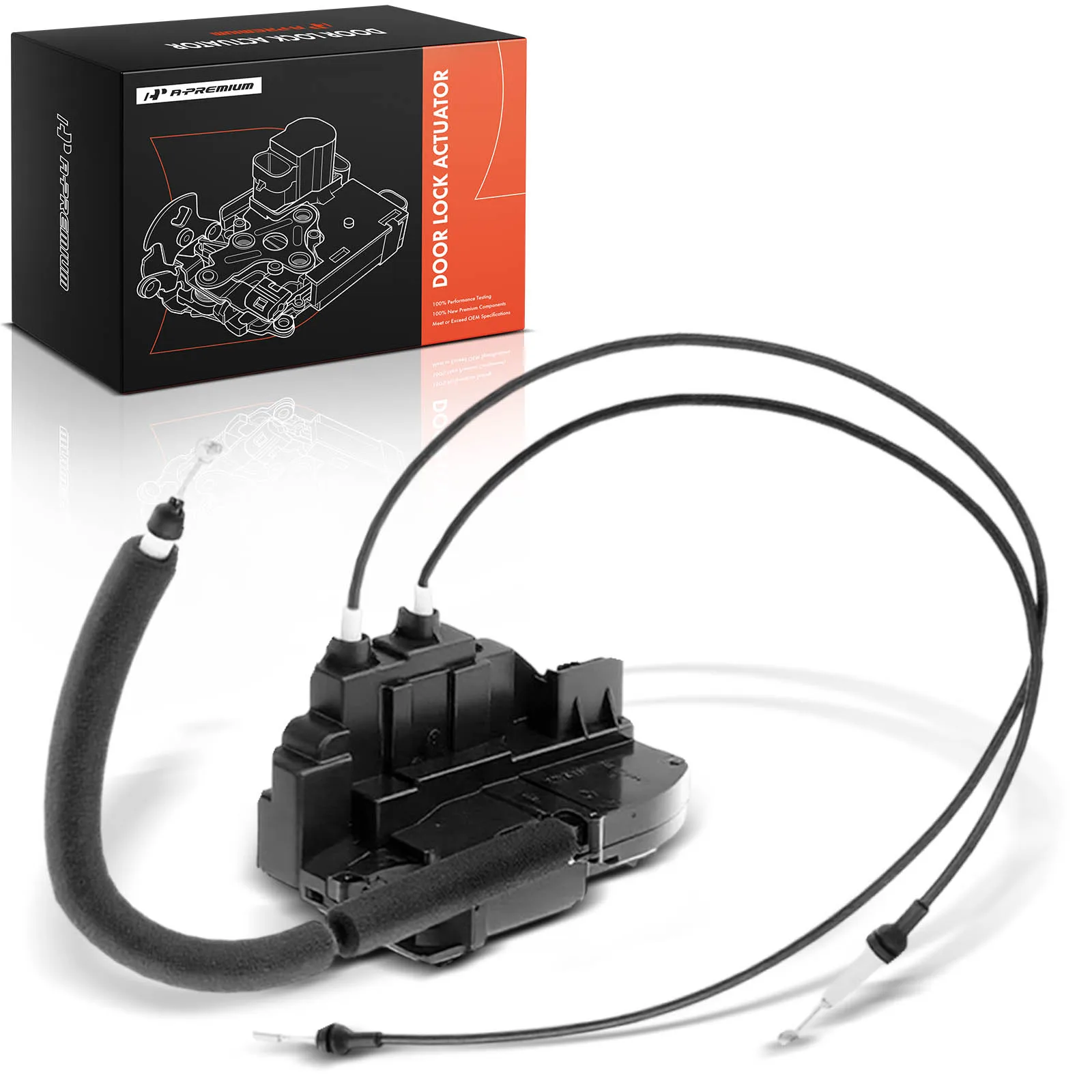 A-Premium Rear Right Door Lock Actuator for Nissan Armada 2005-2007 Pathfinder Armada 2004 INFINITI QX56 2004-2007