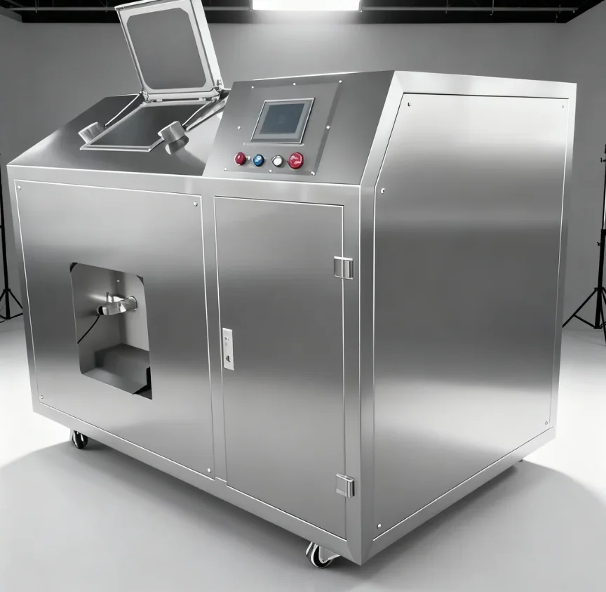 Easy to Operate Organic Fertilizer Making Machine Commercial Fish Bone Crusher Machine Kitchen Garbage Disposal Equipment 50kg