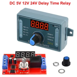 DC 5V 12V 24V Adjustable Time Delay Relay Module LED Digital Timing Relay 32 Modes Timer Delay Trigger Timer Control Switch
