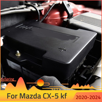 Car Engine Bonnet Battery Protective Case For Mazda CX-5 CX5 2017 2018 2019 2020 2021 2022 2023 KF Cover Styling