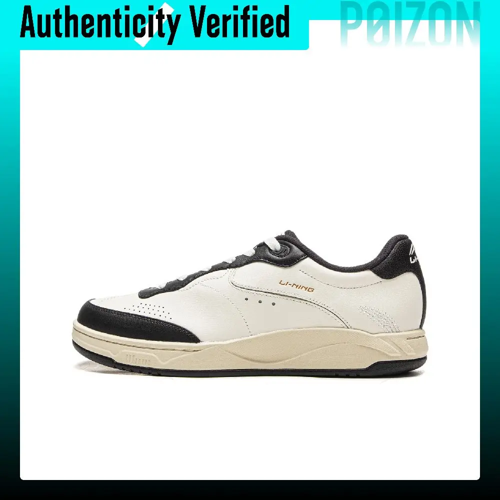 Li Ning Hedge Coverage Slip Resistant Abrasion Resistant Breathable Height Increasing Low top Skateboard Shoes Unisex AGCV385-13