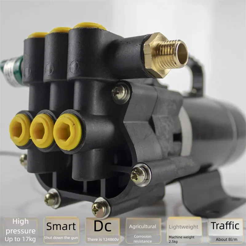 High-pressure pesticide pump, high-power water pump for watering vegetable fields electric agricultural spraying pump