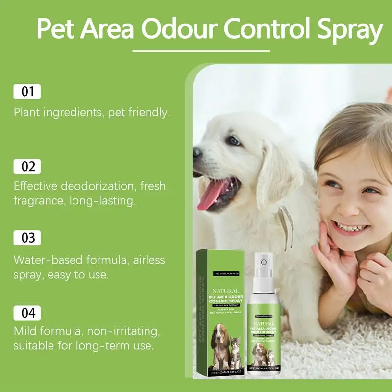 Cats And Dogs Deodorizing Spray 100ml Cats Body Perfume Spray Strong Odor Neutralizer Dog Spray For Nest Carpet Hard Floor Smell