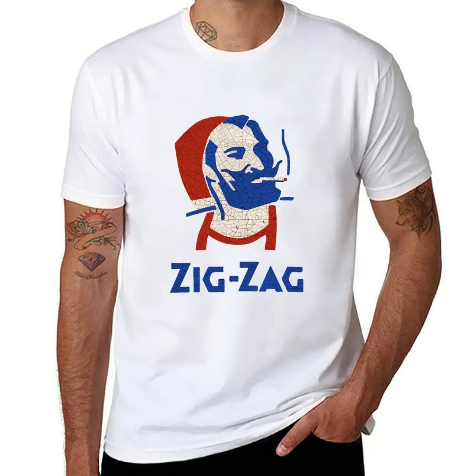 

Zig Zag Rolling Papers T-Shirt men t shirt cotton 100% man t shirt luxury T-Shirt