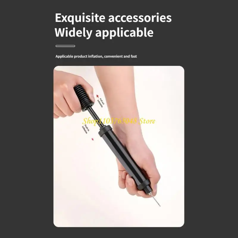 

R53E Multipurpose Ball Pumps Basketball Football Volleyball Quick Inflation Tool High Pressure Compacts Design Effortless Use