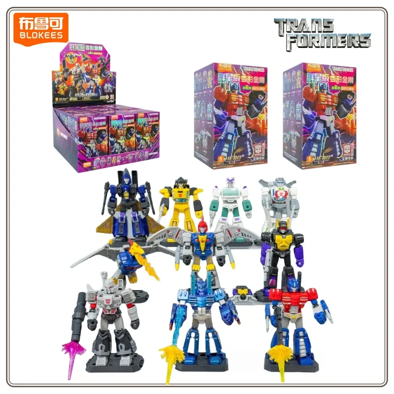 

Genuine Blokees Transformers Star Edition Sixth Edition Galaxy Version 06 Idw Megatron Dirge Sunstreaker Assembled Movable Model
