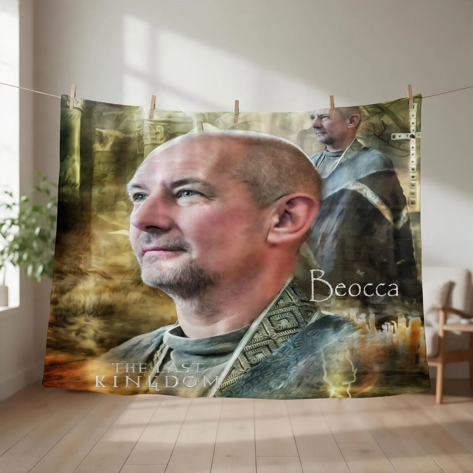 Father Beocca DreamscapesbyTeresa Throw Blanket couch cozy soft plush fuzzy picnic outdoor blanket
