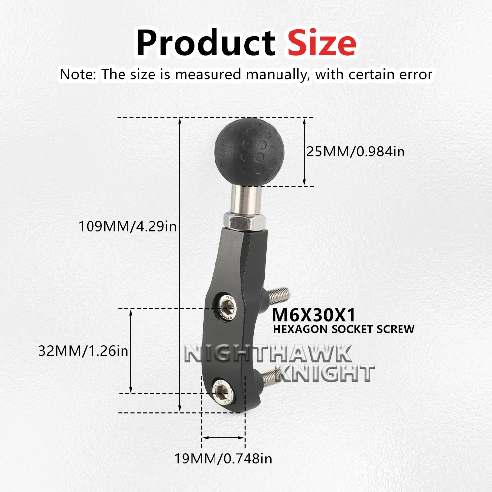 لياماها TMAX560 T-MAX560 2022 2023 2024 2025 دراجة نارية المقود 25 مللي متر الكرة رئيس جبل قوس الهاتف المحمول الملاحة حامل