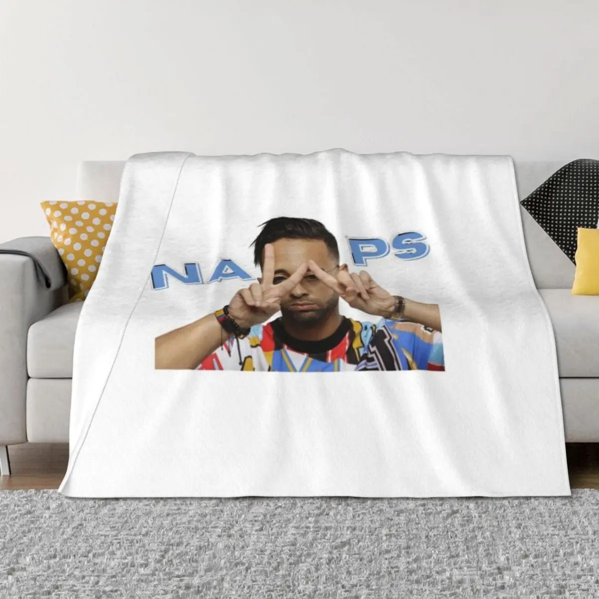 

Copie de NAPS BEST LIFE IN BLACK AND WHITE Throw Blanket Flannels Single Sofa Quilt Plush Blankets