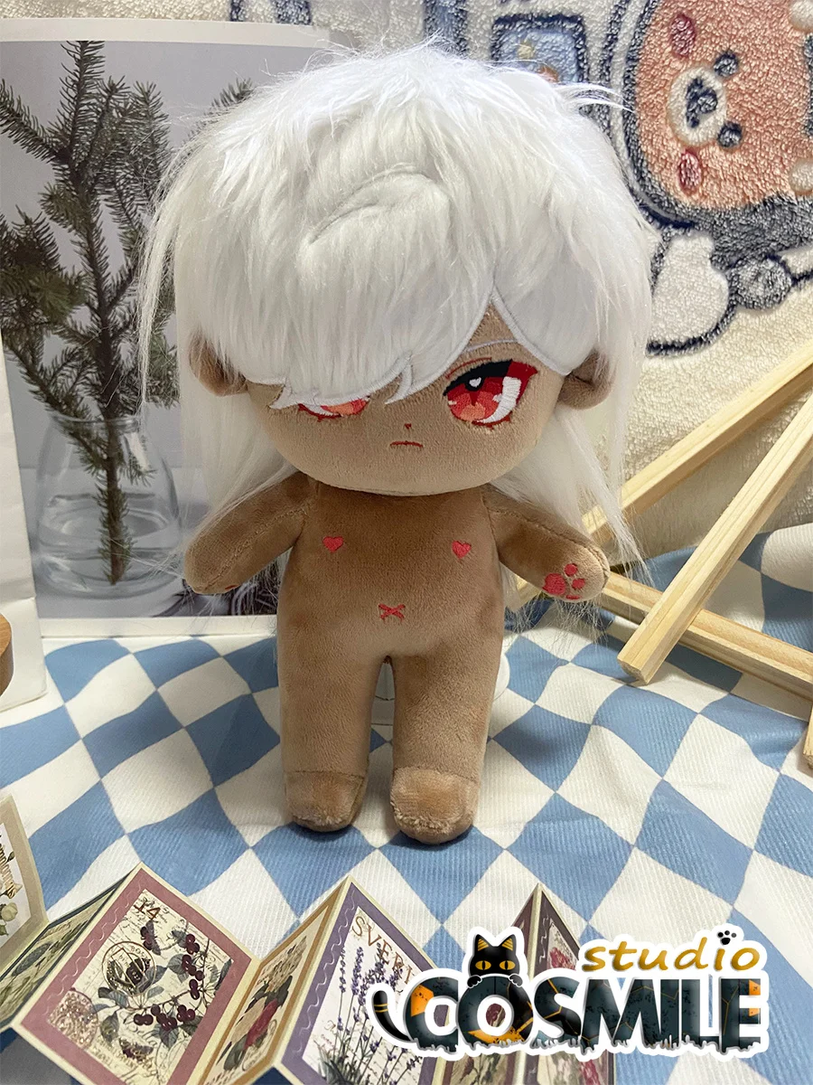 Game Genshin Impact Cyno 사이노 セノ Stuffed Plushie Toy 20cm Plush Doll Body Clothes Costume Gift KM