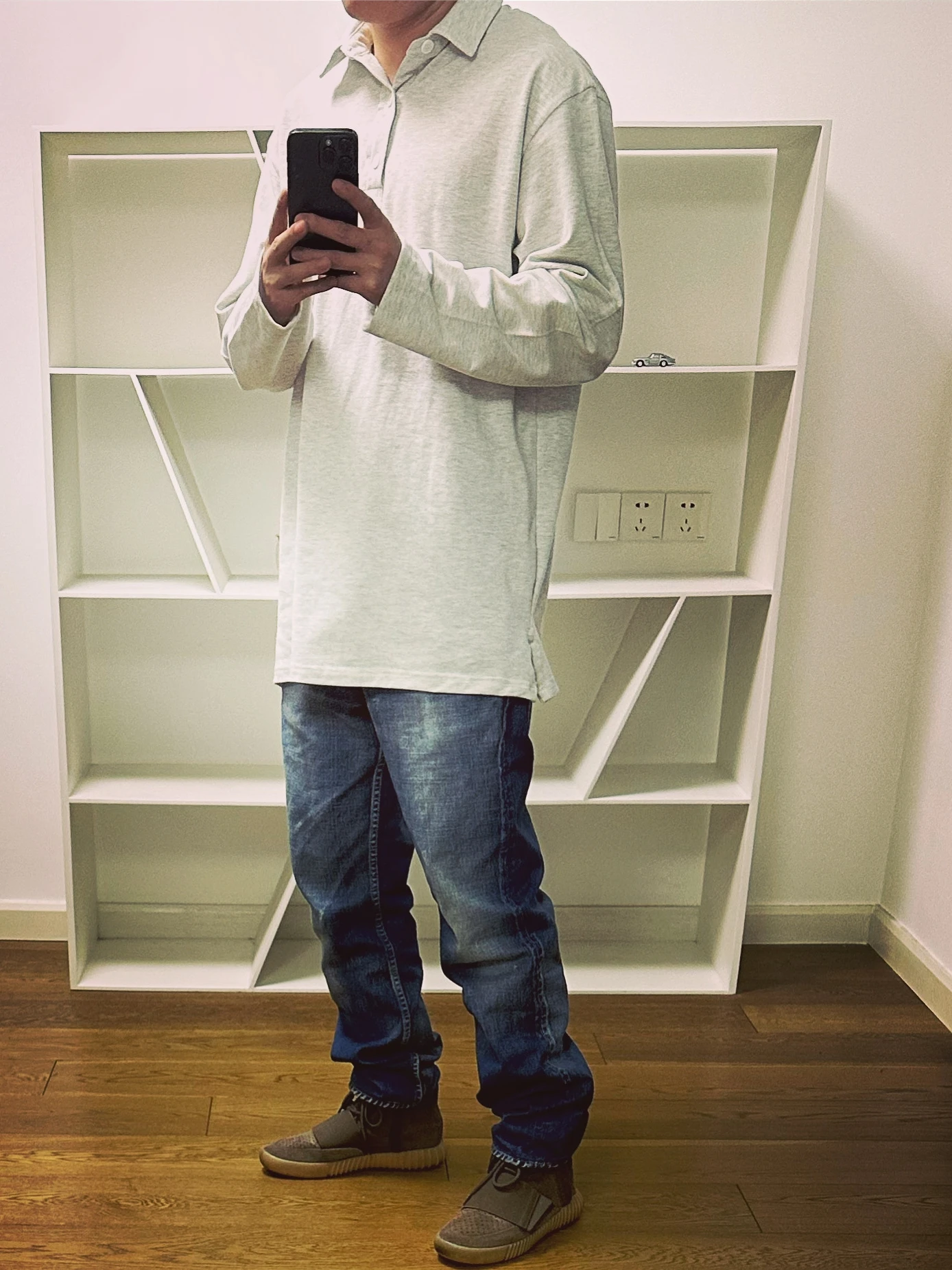 

BTTJOB Long Sve irt Basic ell Button Faionable Cotton Pure Color Urban Sle Youth Faion Spring Autumn Winter