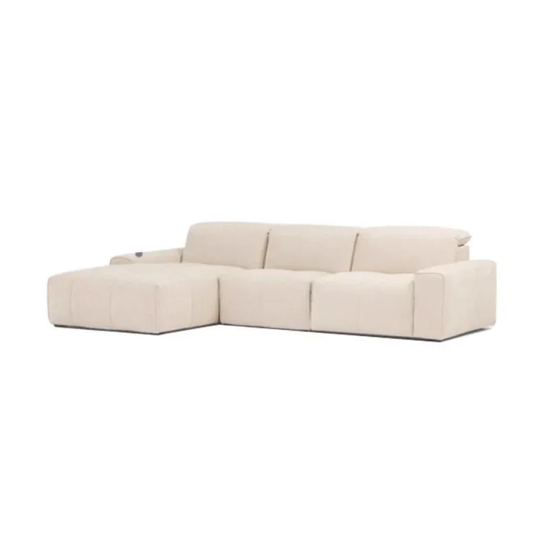 

Cream wind pixel sofa living room villa beauty salon light luxury modern simple corner tofu chenille sofa