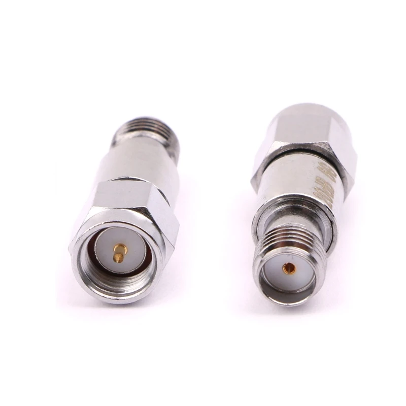 SMA Coaxial Fixed Attenuator 40DB/30DB/20DB/10DB/6DB/3DB DC-6 GHz 2W Coaxial Fixed Frequency 6GHz SMA Fixed Connectors