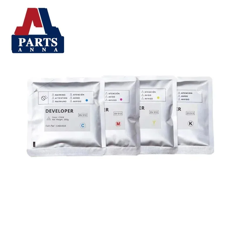 Polvo desarrollador DV512 C224 C284 para Konica Minolta C224, 284, 364, 454, 554, C284, C364, C454, C554, C554e, importación de alta calidad