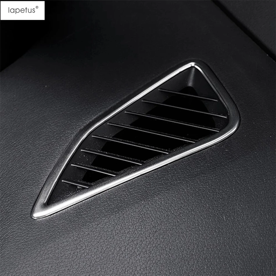 Central Console Dashboard Air AC Vent Outlet Frame Cover Trim For Toyota Corolla E210 2019 - 2024 Stainless Steel Accessories