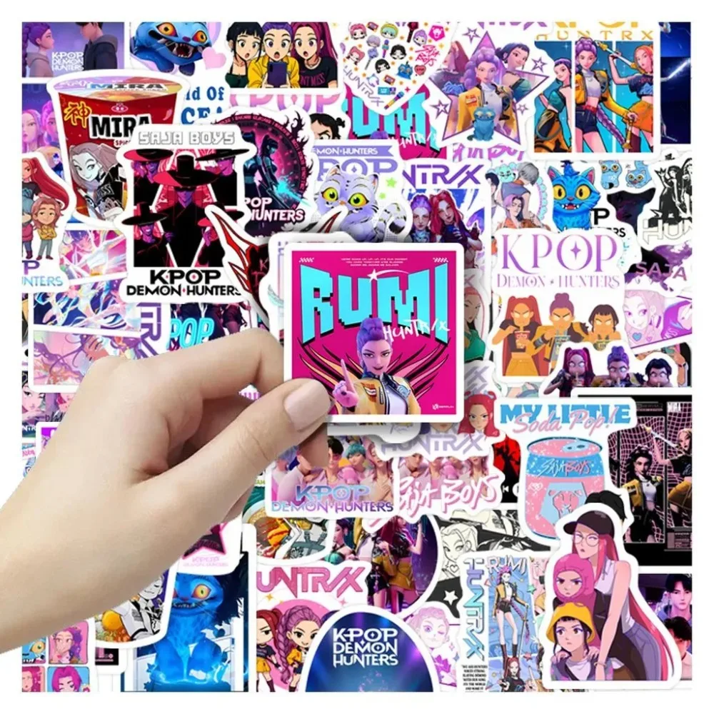 65-компонентные наклейки для книги группы Witch Hunter — водонепроницаемые декоративные наклейки из ПВХ для багажа, ноутбуков (магазин аниме Worlds)