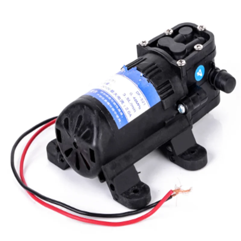 

Durable DC 12V 70PSI 3.5L/min Agricultural Electric Water Pump Black Micro High Pressure Diaphragm Water Sprayer Car Wash 12 V