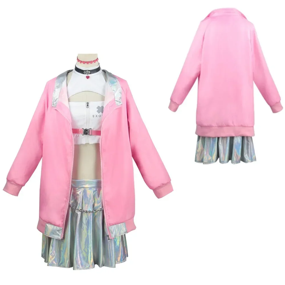 Nikke Viper Cosplay Costume Full Set The Goddess Of Victory Viper Cosplay Costume Wigs Halloween Skirt Suit Adult Women Outfit