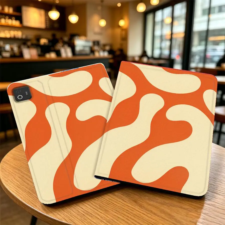 Case for Xiaomi Pad 6s Pro 7 Ultra Pad 5 6 7 8 Pro Redmi Pad SE K Pad 8.8 9.7 12.4 Inch with Pencil Slot Fluid Art Pattern Print