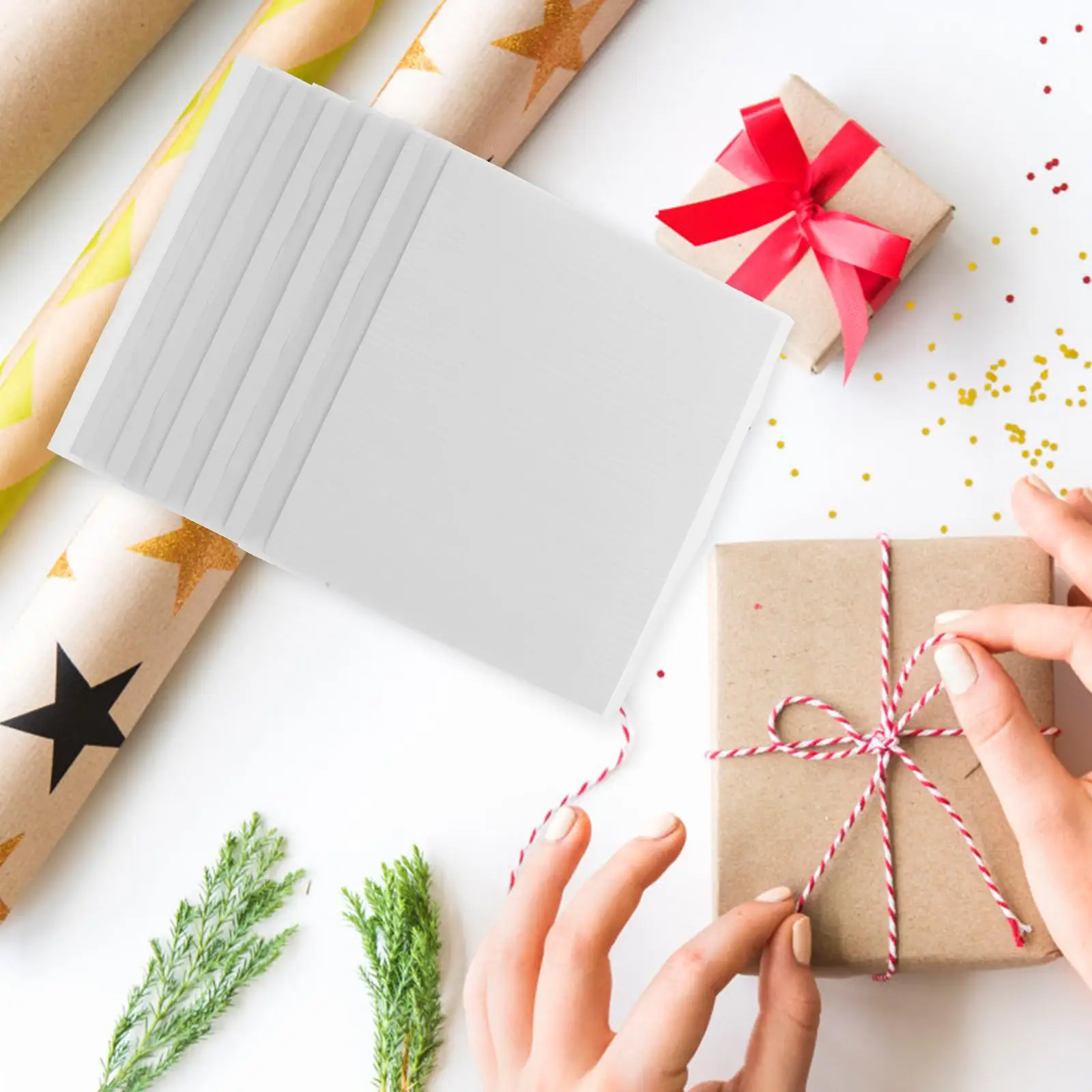 6 แผ่นแถบโฟมกาวในตัว Dual Mounts Dual-กาวแถบเหนียวเทป EVA สองด้านด้วย