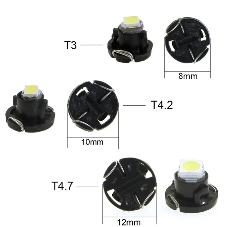 New car T3 T4.2 T4.7-3030-1SMD LED instrument lights, air conditioning lights, clock lights