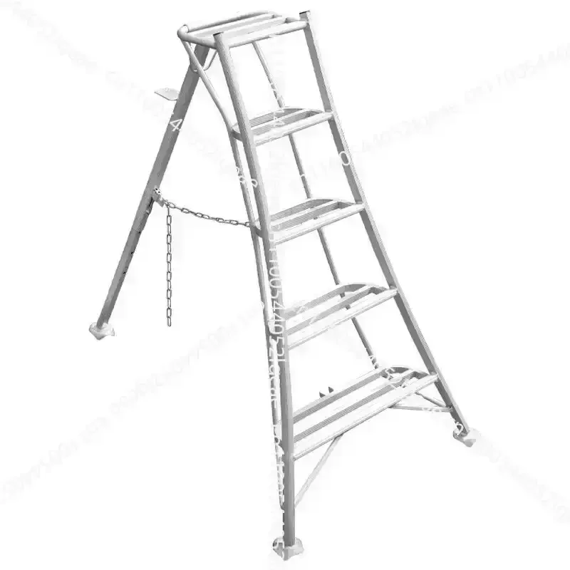 Orchard Picking Ladder: Loquat and Bayberry Aluminium Alloy Tripod Ladder, Garden Triangular Ladder, Gardening