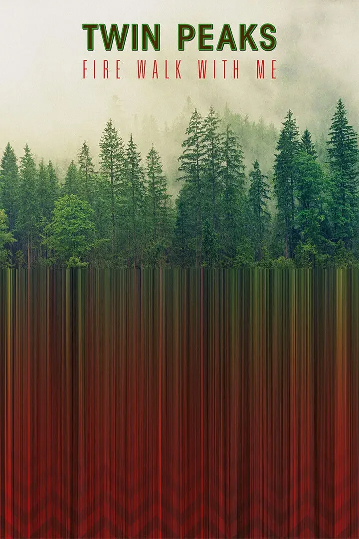 Twin Peaks Movie Print Art Canvas Poster, Living Room Decor, Home Wall Picture