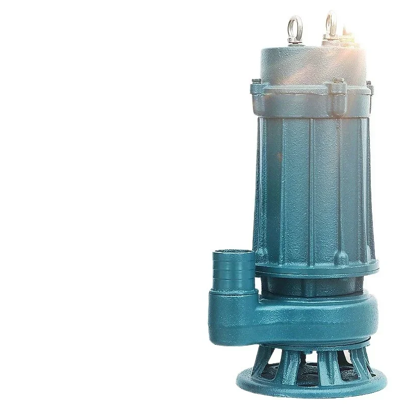 Sewage pump 220v household small septic tank pumping sewage pump mud high lift submersible pump