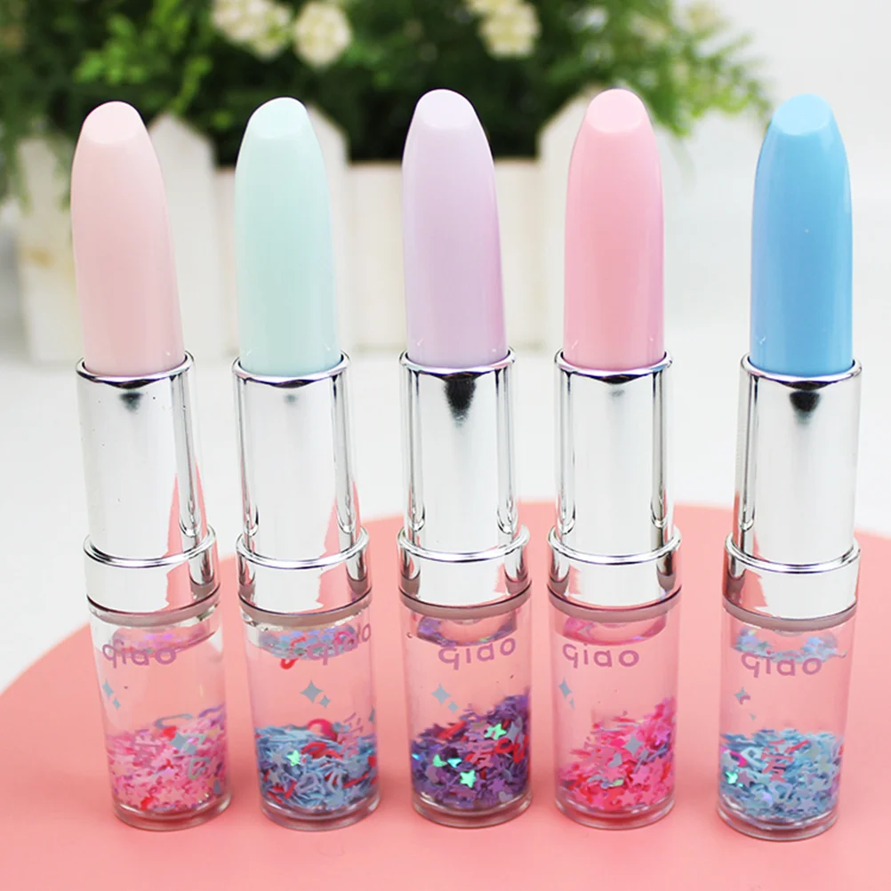 

5pcs Neutral Gel Pen Oil Quicksand Ink Writing Tool For Students Office School Stationery Signing Pens