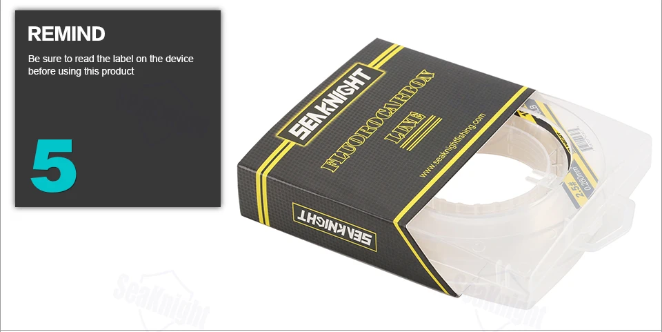 SeaKnight 100% Japanisches Material 50M 100M 3-100LB Fluorocarbon-Angelschnur Kohlefaser-Leader Fliegenschnur Schnell Sinkende Karpfen-Angelschnur – Detail 8
