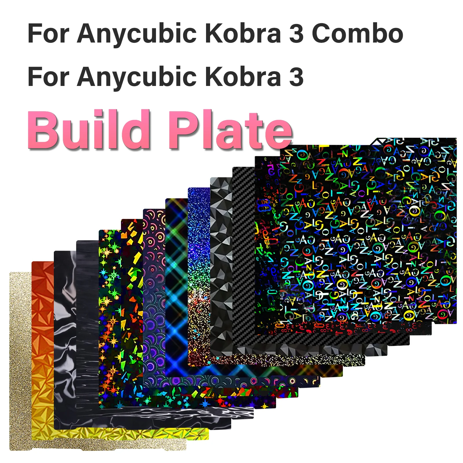 

Стальная пластина для 3D-принтера Anycubic Kobra 3 Combo, 256x268 мм, пружинная сталь, для Anycubic Kobra 3 V3 Combo/Kobra 3 V2