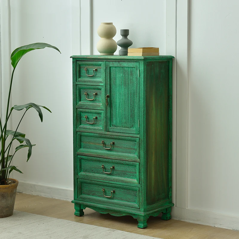 Colourful Combination Bedroom Cabinet Vintage Drawers Handles Elegant Bedroom Cabinet Feet Tall Armadi Da Soggiorno Furniture