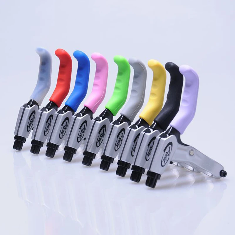 1Pair Anti-slip Bicycle Brake Handle Cover Silicone Grips Bicycle Handlebar Protect Cover Bicycle Protective Gear Bike Accessori