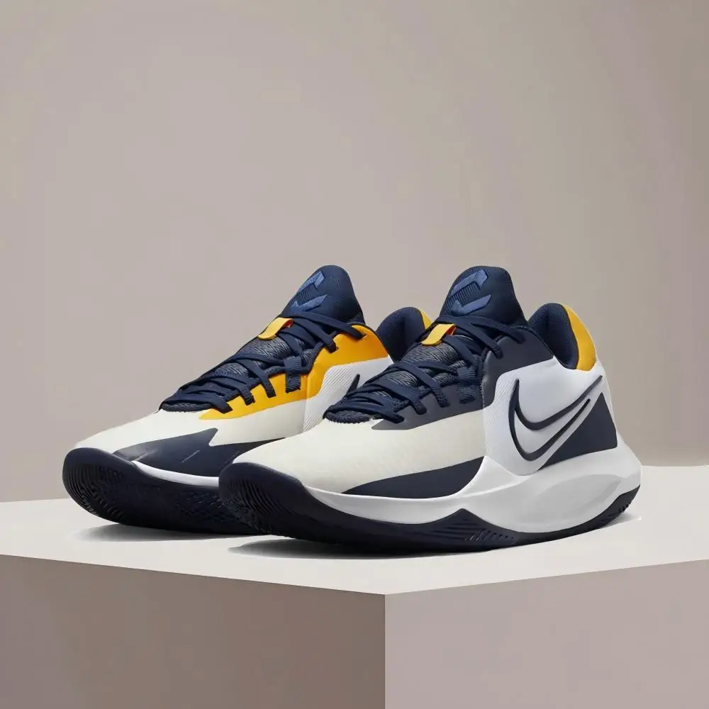 

Nike Precision 6 Running Shoes Stable Support Cushioned, Lightweight, Slip-Resistant, Durable Breathable DD9535-101