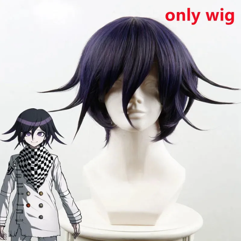 Danganronpa V3 Kokichi Oma Strój Cosplay Prezydenta Uniformi Płaszcz Pełny Zestaw Ubrania na Halloween Karnawał