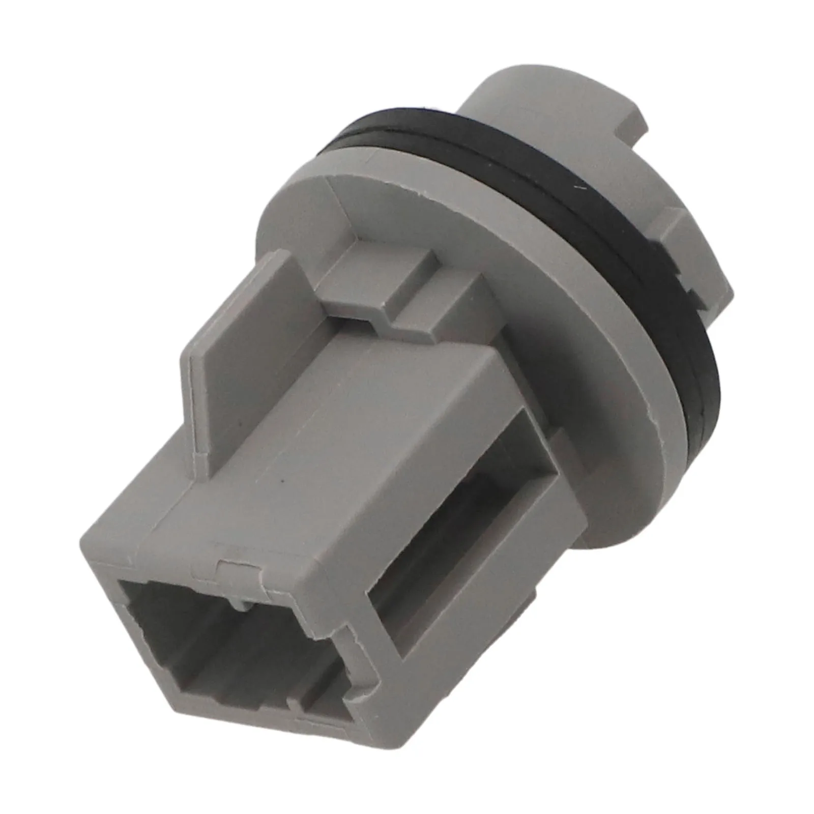 1Pc License Plate Lamp Bulb Socket Holder For Hyundai For Kia 925013A000 Gray Metal ABS 12V Direct Install Replacement Part