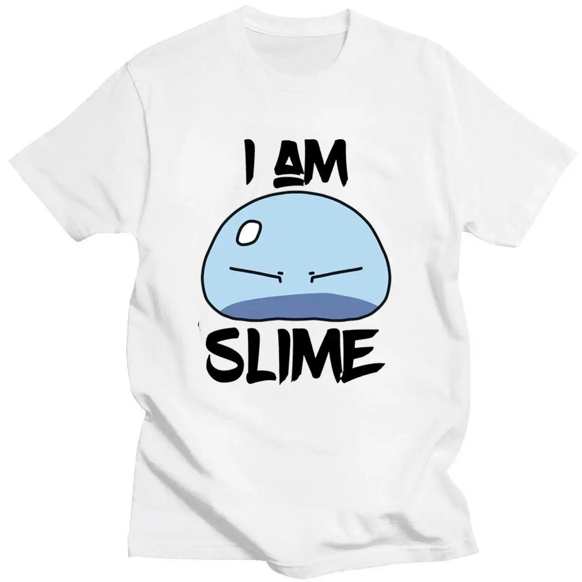 Anime I Am Slime Tops Cute Espresto Devil Rimuru Tempest That Time I Got Reincarnated A Slime Figurals Pattern Print Tee Unisex