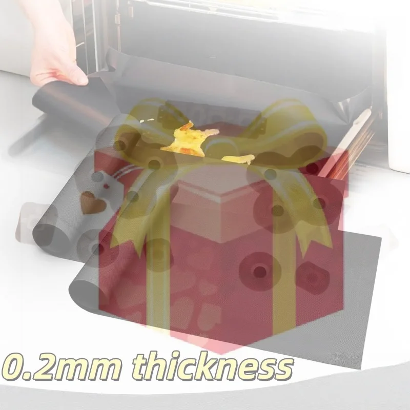 【HG】1/3Pcs Air Fryer Cooking Heat Resistant Baking Paper Oven Bottom Liners Non Stick Barbecue Grill Mats Kitchen Toaster Liner