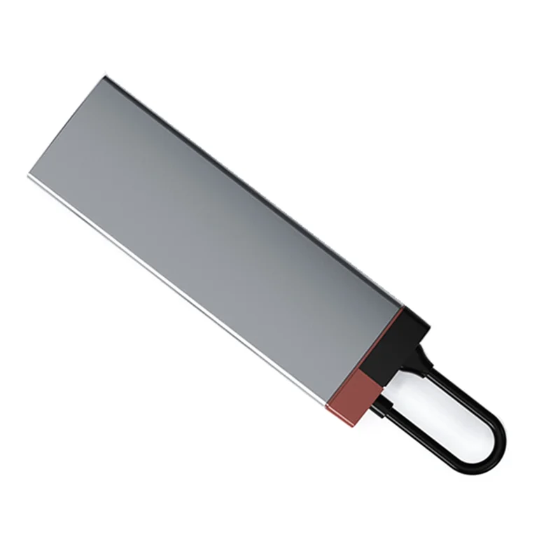 Type-C Docking Station Type C 12In1-BS12A Hub Gigabit Ethernet Port + Dual  For Computers And Mobile Phones