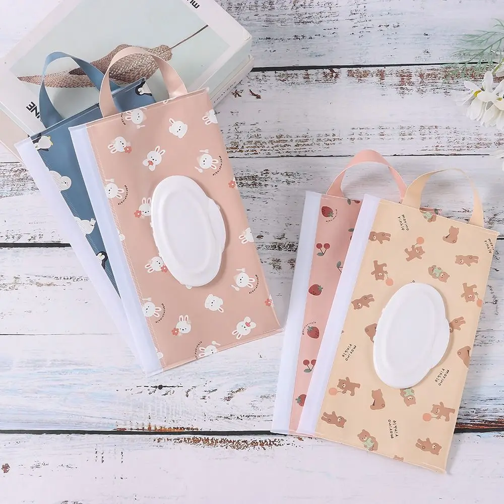 Navulbare Eva Natte Doekjes Zak Flip Cover Met Gesp Tissue Box Nat Doekje Baby Product