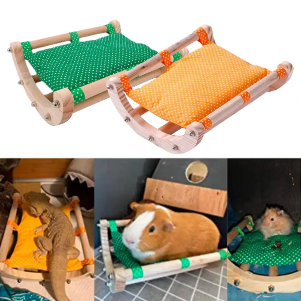 Stylish Chinchilla Lounge Creative Easy Installation Pet Bed Small Animal Shaker Sofa Bed  Hamster Hammock Non-sticky Hair