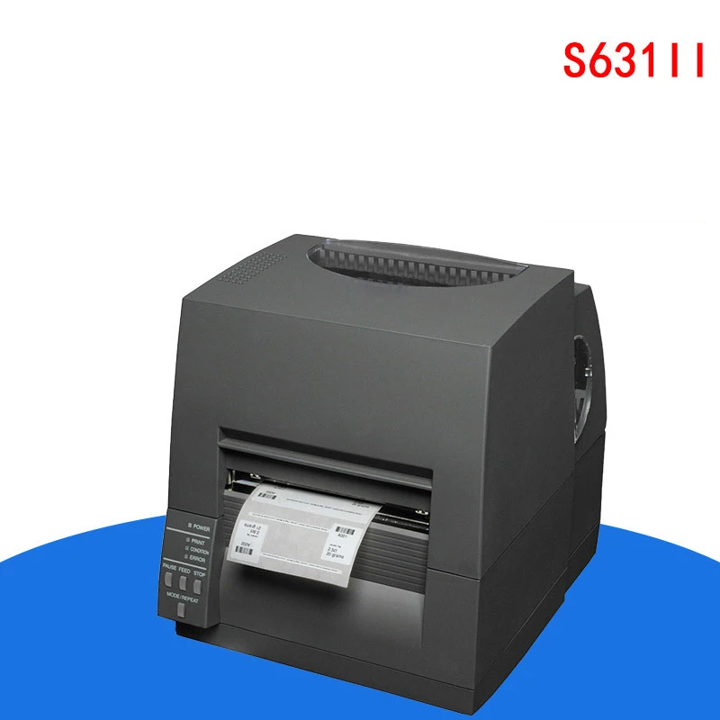 S621II Thermal Label And Barcode Printer 203 DPI Bidirectional Adjustment for Label/Tag Printing