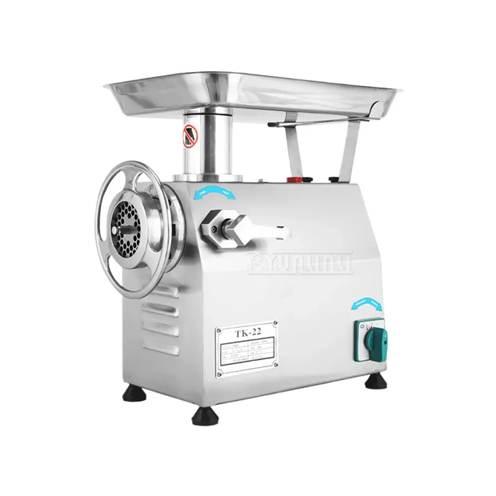 مفرمة لحم من الفولاذ المقاوم للصدأ صغيرة متعددة الوظائف Picador Eltricaico ماكينة خلط اللحوم المكتبية الأوتوماتيكية بالكامل ماكينة المطبخ الكهربائية